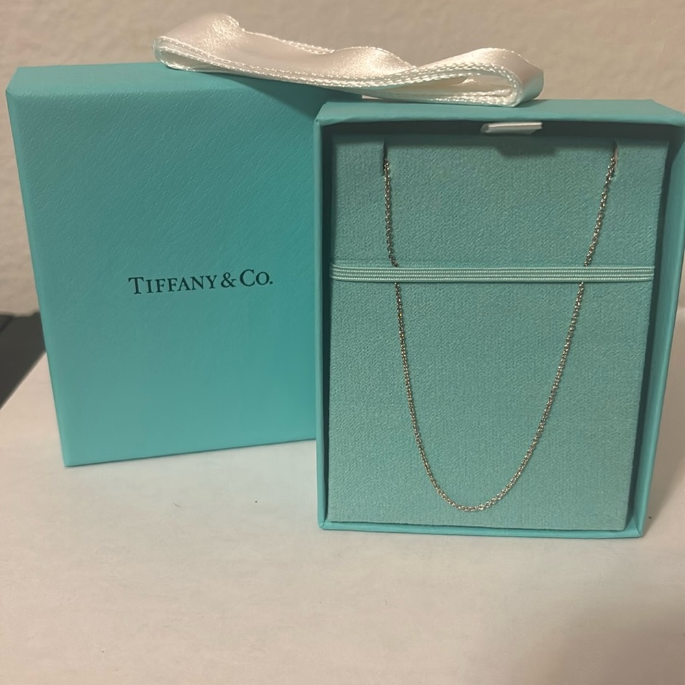 Tiffany and Co sterling silver chain
